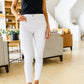Judy Blue Hi-Waisted White Skinny Jeans