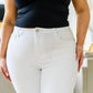 Judy Blue Hi-Waisted White Skinny Jeans