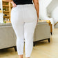 Judy Blue Hi-Waisted White Skinny Jeans