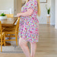 Lavender Fields Forever Floral Dress