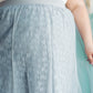 Layered In Lace Skirt In Gray