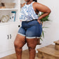 Judy Blue Layla High Waisted Pull On Shorts