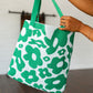 Lazy Daisy Knit Bag in Green