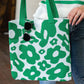 Lazy Daisy Knit Bag in Green
