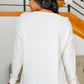 Lean Into Something Cozy Waffle Knit Top