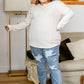 Lean Into Something Cozy Waffle Knit Top