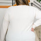 Lean Into Something Cozy Waffle Knit Top
