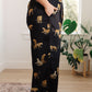 Legendary in Leopard Satin Wide Leg Pants