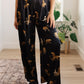 Legendary in Leopard Satin Wide Leg Pants