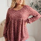 Leopard Kiss Top