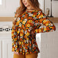 Let's Get Going Floral Babydoll Top