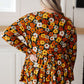 Let's Get Going Floral Babydoll Top