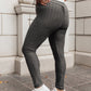 Let's Go Textured Leggings in Charcoal