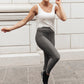 Let's Go Textured Leggings in Charcoal