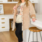Let's Play Football Graphic Sweatshirt In Sand