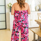 Life of the Party Floral Jumpsuit
