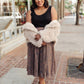 Cathedral Pleated Skirt