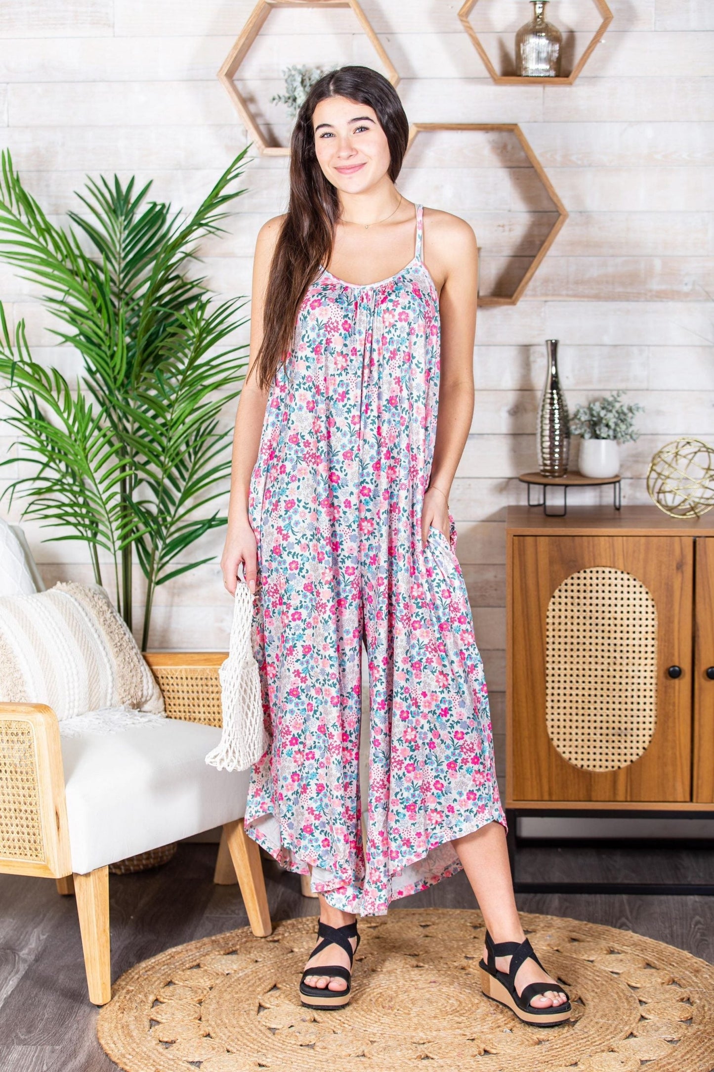 PREORDER: Relaxed Fit Jumpsuit in Assorted Prints Size XS