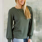 Like Dreamers Do Waffle Knit Top