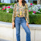 Lilly Ann Floral Print Blouse