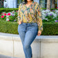 Lilly Ann Floral Print Blouse