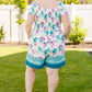 Little Boho Moment Floral Romper