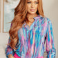 Little Lovely Blouse in Blue Multi