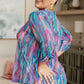 Little Lovely Blouse in Blue Multi