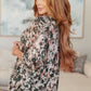 Little Lovely Blouse in Mocha Multi