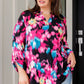 Little Lovely Blouse in Painted Floral