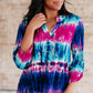 Little Lovely Blouse in Tie Dye