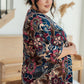 Little Lovely Blouse in Wine Paisley