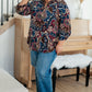 Little Lovely Blouse in Wine Paisley