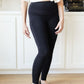 Living in Style High Waist Leggings in Black