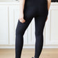 Living in Style High Waist Leggings in Black