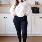 Living in Style High Waist Leggings in Black