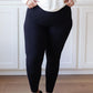 Living in Style High Waist Leggings in Black