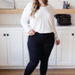 Living in Style High Waist Leggings in Black