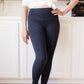 Living in Style High Waist Leggings in Charcoal