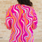 Lizzy Top in Magenta Mod