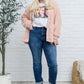 Judy Blue London Midrise Cuffed Boyfriend Jeans