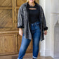 Judy Blue London Midrise Cuffed Boyfriend Jeans