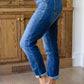 Judy Blue London Midrise Cuffed Boyfriend Jeans