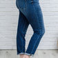 Judy Blue London Midrise Cuffed Boyfriend Jeans