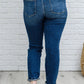 Judy Blue London Midrise Cuffed Boyfriend Jeans