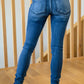 Judy Blue Loraine Pin Tack Skinny Jeans
