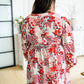 Lotus Blossom V-Neck Dress