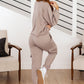 Lounge A Lot Cargo Sweatpants in Mocha