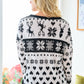 Love And The Holidays V-Neck Top