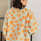 Love It Don't Leave It Floral Fleece Jacket